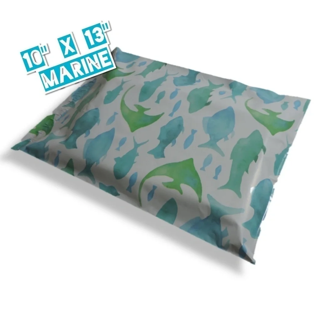 100 Marine Poly Mailers 10x13